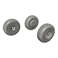 CMK 1/72 P-40 Wheels – Diamond Tread for Special Hobby kits