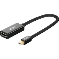 Crest Mini Display Port Male to HDMI Female 15cm