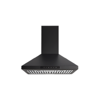 Euromaid 60cm Pyramid Canopy - Matte Black CPT6MB