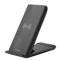 CREST WIRELESS CHARGER STAND 15W BLACK