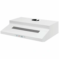 Chef 60cm Fixed White Rangehood CRF610WB