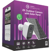 Laser Connect Smart Home 2K Outdoor Camera with 3W Solar Panel CSH-2KODC-904