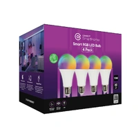 Laser Connect 10W Smart RGB Bulb E27 4 Pack CSH-E27RGB10W4PACK