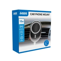 Laser Phone Magnetic Holder 15W Wireless Charger with 20W Car Charger CT-MAVC20-873