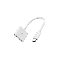 Cygnett Essentials USB-C Audio & PD Charge Adapter CY2866PCCPD