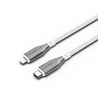 Cygnett Armoured Gen2 Lightning to USB-C Cable 3M - White CY4672PCCCL