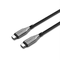 Cygnett Armoured Gen2 USB-C to USB-C Cable 2M  Black CY4676PCTYC