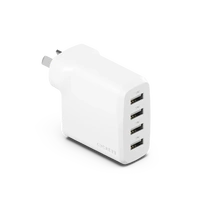 Cygnett PowerPlus 24W Multi Port Wall Charger  White CY4768PDWCH