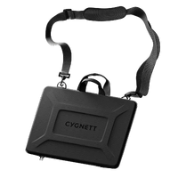 Cygnett TekSleeve Rugged Laptop Case with Handle + Shoulder Strap - 13"- 14" - Black CY5055CSSLS