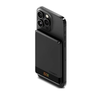 Cygnett MagSlim 5k Magnetic Wireless Power Bank - Black CY5092PBCHE