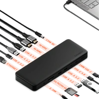 Cygnett Unite HighDock 13-in-1 USB-C Docking Station (Dual HDMI / USB 4.0) CY5149HUB14