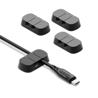 Cygnett TangleTamer Dual Slot Cable Organisers 4 Pack - Black CY5345CCACC