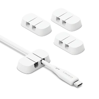 Cygnett TangleTamer Dual Slot Cable Organisers 4 Pack - White CY5346CCACC