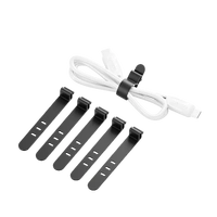Cygnett TangleTamer Cable Tie Organisers 6 Pack - Black CY5350CCACC