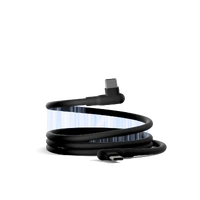 Cygnett DriveSync 70cm Magnetic Silicone USB-C to USB-C  Right Angled Cable CY5666CCACB