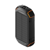 Cygnett Outback 3rd Gen SemiSolid State Solar Power Bank 20K Black CY5889PBCHE