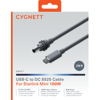 Cygnett DC to USBC Cable for Starlink Mini 20M CY5940STRCC