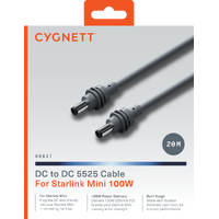 Cygnett G3 DC to DC Cable for Starlink Mini 20M CY5946STRDC