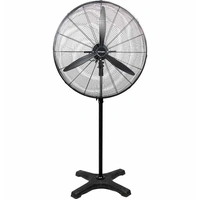 Dimplex 75cm High Velocity Pedestal Fan - Matte Black DCPF75MBK