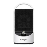 Dimplex 1.6kW Ceramic Heater- White / Black finish