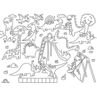 Scribble Mat Dino-Motions 40x30cm Original Size