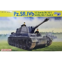 Dragon 1/35 Pz.Sfl.IVb 10.5cm le.FH.18/1 Sd.Kfz.165/1 Ausf.A Plastic Model Kit