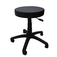 Data Stool - Desk Height - Black PU DS-DESK