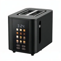 Lenoxx Smart Stainless Steel 2 Slice Toaster Black DT26B