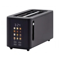 Lenoxx Smart Stainless Steel 4 Slice Toaster Black DT46B