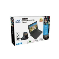 Laser DVD Player Portable 10 with Bonus Pack DVD-PT-10D