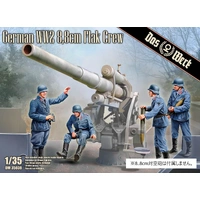 Das Werk 1/35 German WWII 8.8cm FlaK Crew Plastic Model Kit