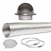 Sirius Ducting Kit for 200mm Wall Vented Range Hoods EASYWALL200