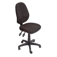 Commercial Grade High Back Ergonomic Operator Chair - Black Fabric EC070CH-BL