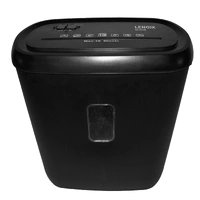 LENOXX 10 SHEET CROSS CUT SHREDDER, 21 LITRE BASKET, CREDIT CARD SHREDDER, HOME/MID SIZE OFFICE USE