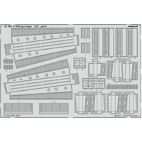 Eduard 1/32 P-40E gun bays Photo etched parts
