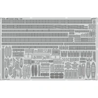 Eduard 1/350 HMS Cornwall railings Photo etched parts