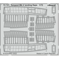 Eduard 1/72 Tempest Mk. V landing flaps Photo etched parts [72721]