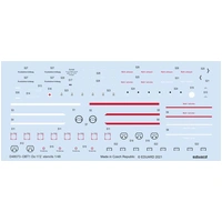 Eduard 1/48 Do 17 stencils Decals