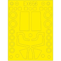 Eduard 1/48 U-2A Mask Set (AFV Club)