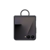Samsung Galaxy Z Flip7 Ring Case Silicone Black EF-PF766TBEGWW