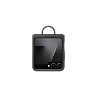 Samsung Galaxy Z Flip7 FE / Flip6 Silicone Case with Ring Black EF-PF741TBEGWW