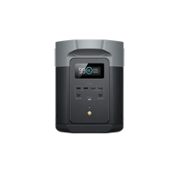 EcoFlow Delta 2 Max Power Station with maximum 2400W AC output & Built in 2048Wh (170Ah@12V) battery capacity. EFDELTA2MAX