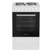 Euromaid 50cm Single Cavity Electric Oven & Solid Cooktop EFS50EW
