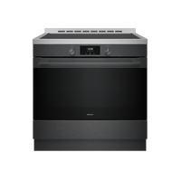 Euromaid 90cm Induction FreeStanding Cooker W/ Airfry & Storage - Dark Stainless EFS9010AINDB
