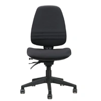 Endeavour Pro High Back Operator Chair - Black Fabric ENDEAVOUR-PRO-BL
