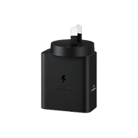 Samsung 50W Power Adapter Duo Type-C to Type-C Cable Black EP-T5020XBEGAU