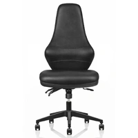 Ergora Posture Chair - No Headrest - Black PU ERGORA-MB-BPU