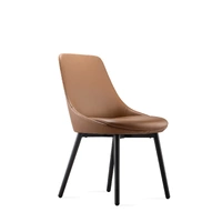 Eros Breakout & Dining Chair - Amber Leather EROS-AMB