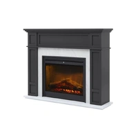 Dimplex 2kW Eltham Mantle w/ LED Firebox- Grey and Marble effect finish
