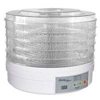 HEALTHY CHOICE FOOD DEHYDRATOR, 300 WATTS, LCD DISPLAY, ELECTRIC THERMOSTAT, 45-70 DEGRESS